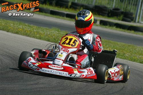 Mike Dielen in actie